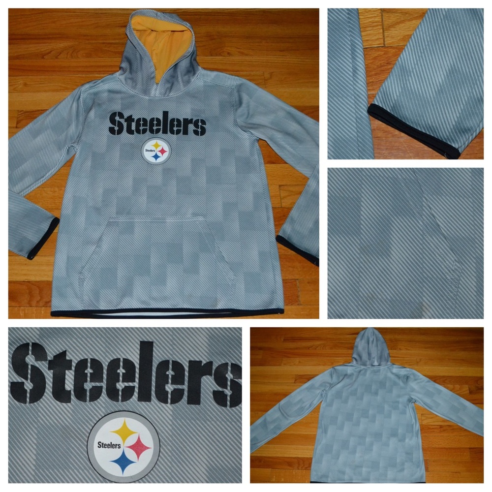Men’s NFL Pittsburgh Steelers hoodie, size S